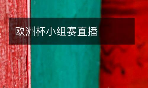 歐洲杯小組賽直播